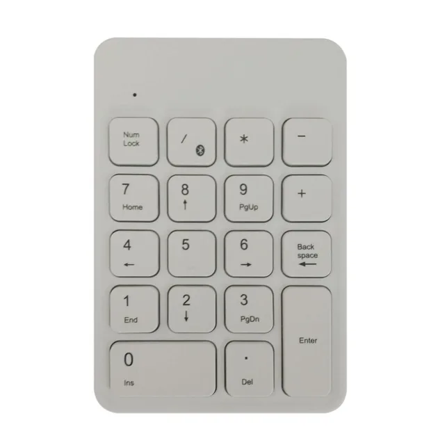 Best Price HB157 Bluetooth Mini Size Portable Rechargable No Receiver Needed 18 Keys Pad Numeric Keypad Keyboard For Desktop PC Best Price HB157 Bluetooth Mini Size Portable Rechargable No Receiver Needed 18 Keys Pad Numeric Keypad Keyboard For Desktop PC