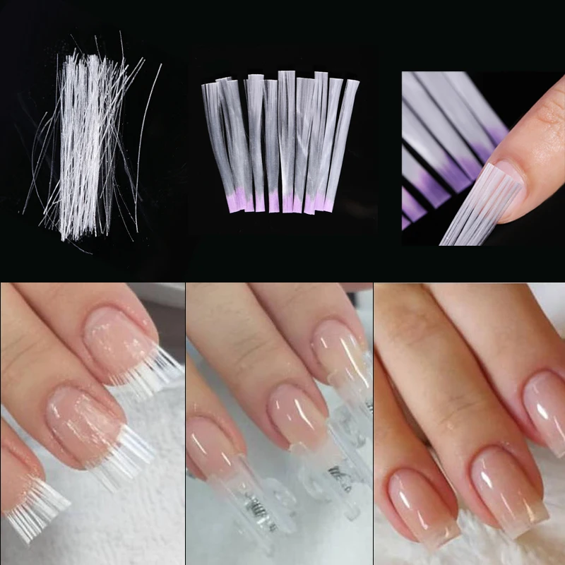 1 Pack Professional Fiber Glass Nail Extension Glass Fiber for Nail