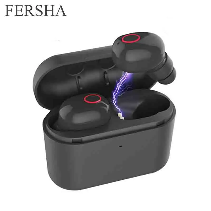 

FERSHA T13X TWS 5.0 Wireless bluetooth headset 3D stereo With charging box Support all Bluetooth devices Laptop and mobile phone