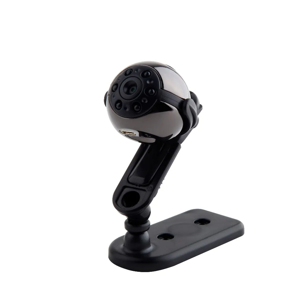 

VRFEL New mini camera mini DV HD 720P hard disk video recorder infrared night vision 360 degree rotation digital camera