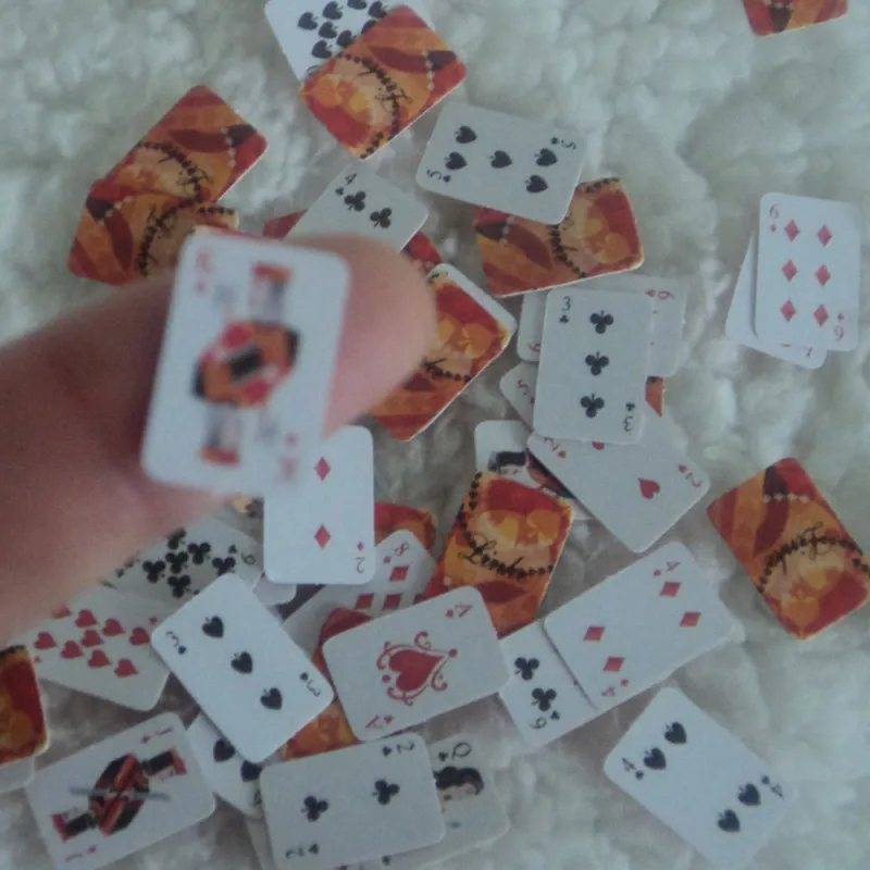 mini playing cards