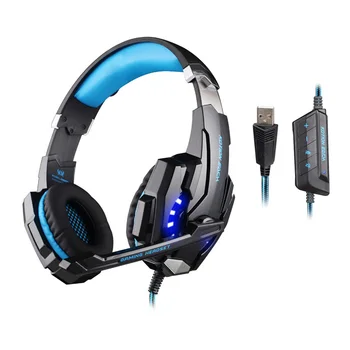 

DHL Gaming Headphones with Microphone Earphone Headset USB 7.1 Surround Sound Gamer Headband Computer Mobile Phones Earphones