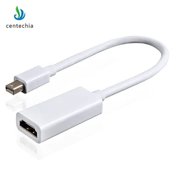 

Centechia Mini DP to HDMI Cable Adapter Mini Displayport Male to HDMI Female Converter for PC HDTV Projector High Quality