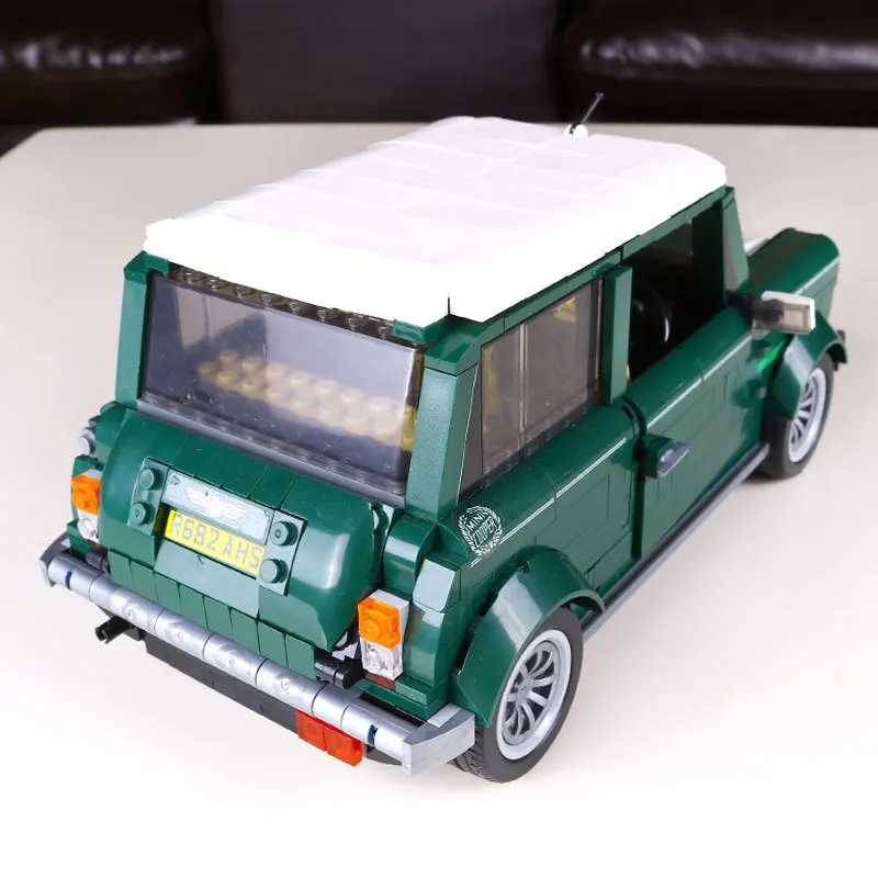 1077 Pcs Building Blocks Yile 002 Mini Cooper Model Building Car For Kids Bricks For Gift Compatible With lego 10242 NEW 21002 1077 Pcs Building Blocks Yile 002 Mini Cooper Model Building Car For Kids Bricks For Gift Compatible With lego 10242 NEW 21002