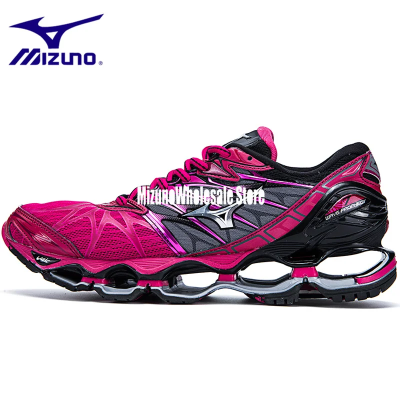 

2019 New Mizuno Running Shoes Men MIZUNO WAVE Prophecy 7 Professional Men Shoes Outdoor Sport Sneakers Men Weightlifting Shoes