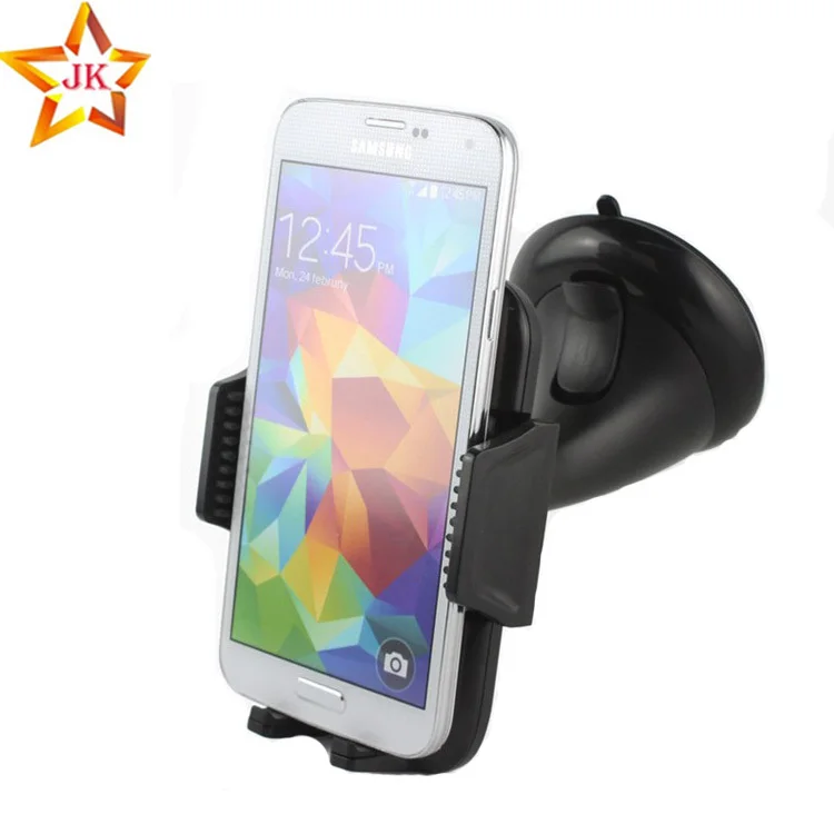 Universal 360 degree car cell phone holder plastic mobile