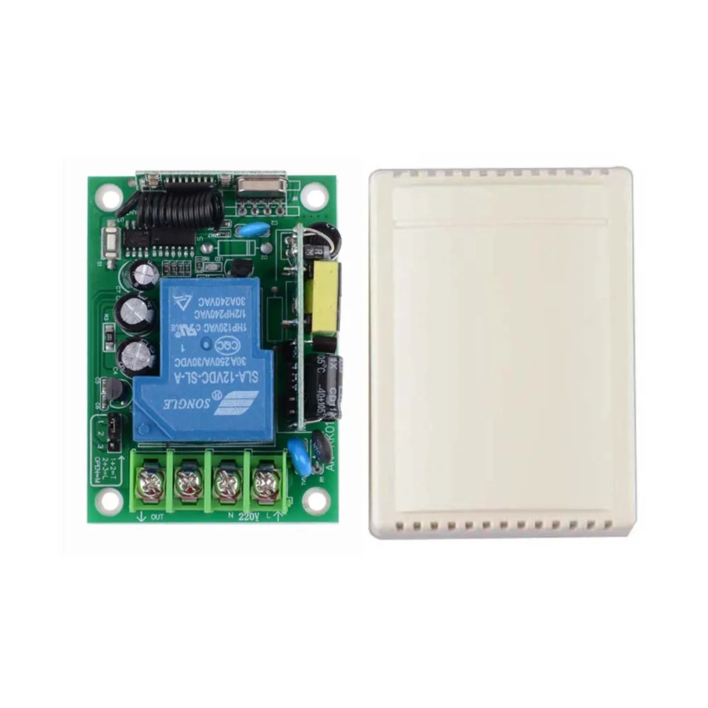 AC 85 V 110 V 220 V 250 V 3000 W RF беспроводной дистанционный выключатель освещения без передатчика для умного дома