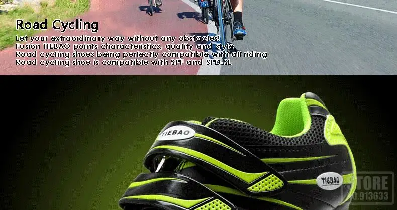 Tiebao дорожный велосипед обувь Спорт велосипед самоблокирующийся обувь темно-серый зеленый цвет MTB велосипедная обувь велосипедные ботинки для женщин и мужчин