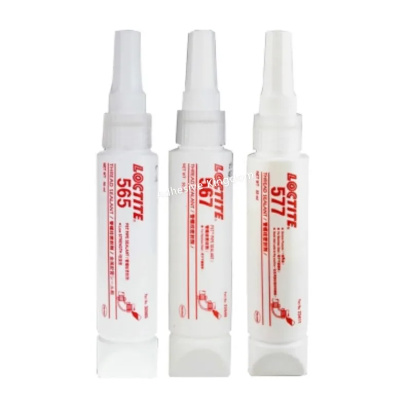 

2pcs 50ml Loctite 567 glue high temperature resistant metal pipe thread locking sealant liquid raw material belt