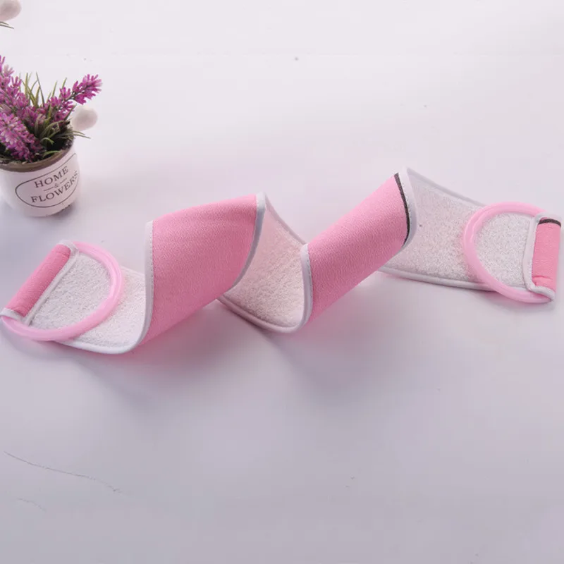 1PC Natural Soft Exfoliating Loofah Loofa Back Strap Bath Brush Shower