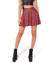 Nandi poems The Black Pearl New Hot Women Sexy SKIRTS Ladies TARTAN RED SKATER SKIRTS Above The Knee Saia De Renda Drop Shipping