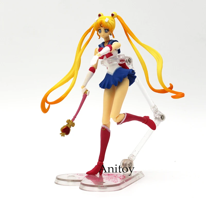 SHF Sailor Moon Crystal Season III Action Figure 1/8 scale painted figure 20th Anniversary Variable PVC Figure Toy 15cm
