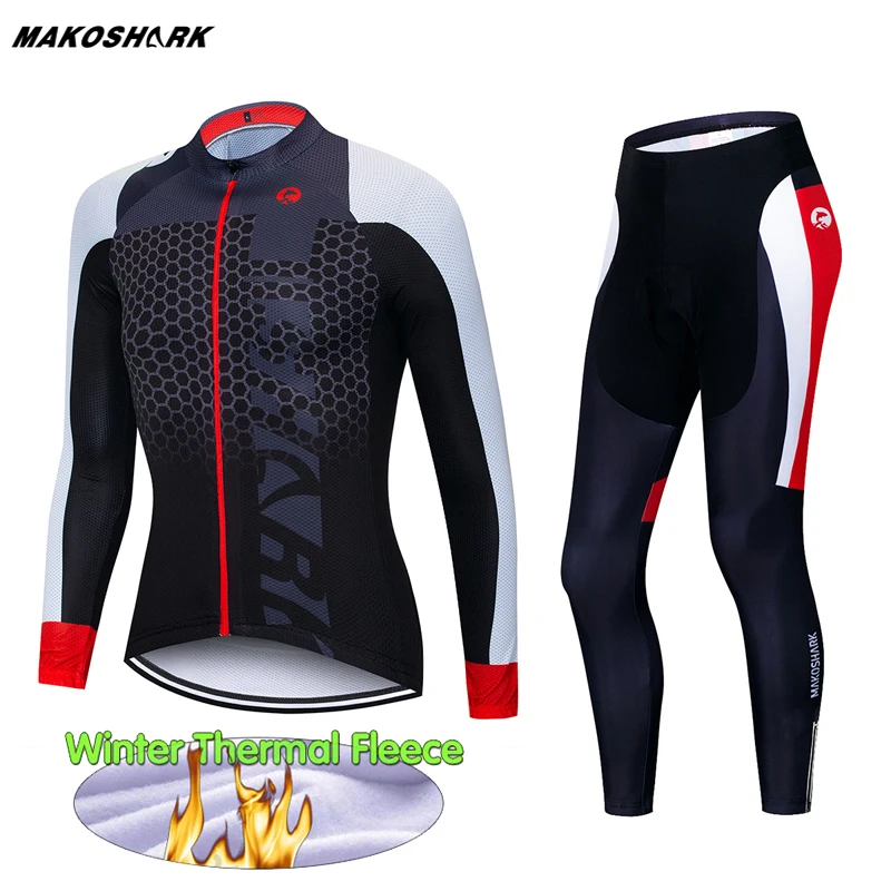 2020 Pro Team Велоспорт Джерси Набор Maillot Ropa Ciclismo с длинным рукавом Зимний термальный