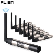 ALIEN DMX512 беспроводной 2,4G 126 каналов передатчик приемник 400 м светодиодный светильник для сцены Дискотека DJ вечерние лазерные