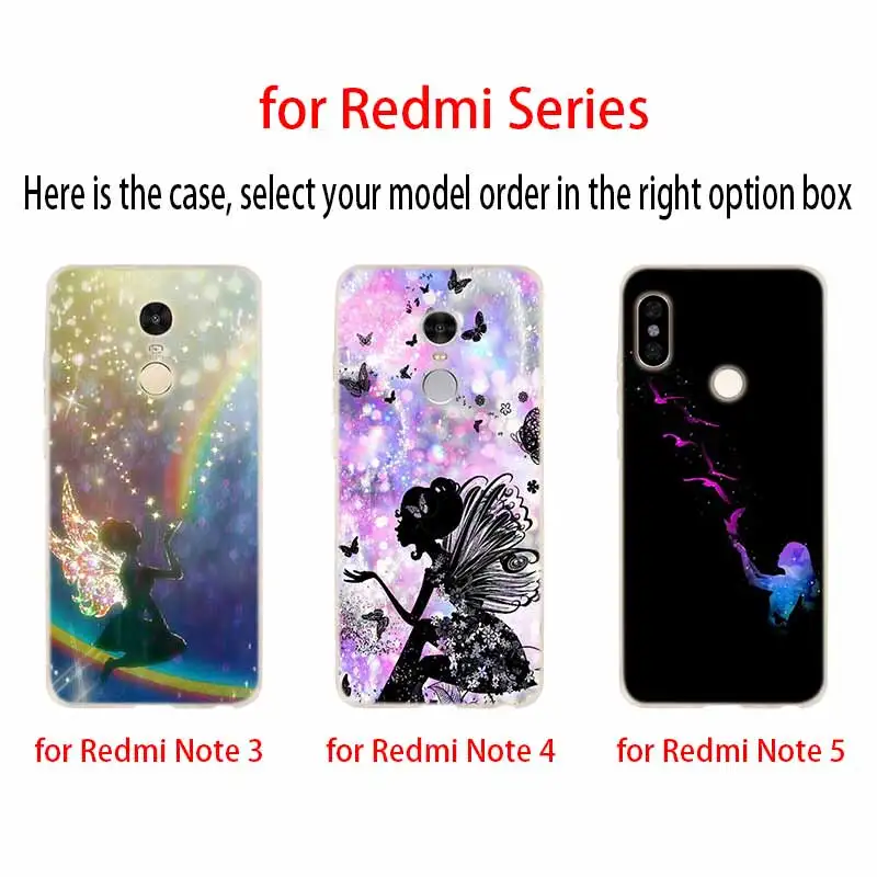 Чехол для Xiaomi Redmi Note 8 iPhone 7 6 Plus 5 iPad pro чехол для телефона Redmi 8 8a 7a 6a s2 5a 5 плюс 4a 4x бабочка Танцы девушка эффект