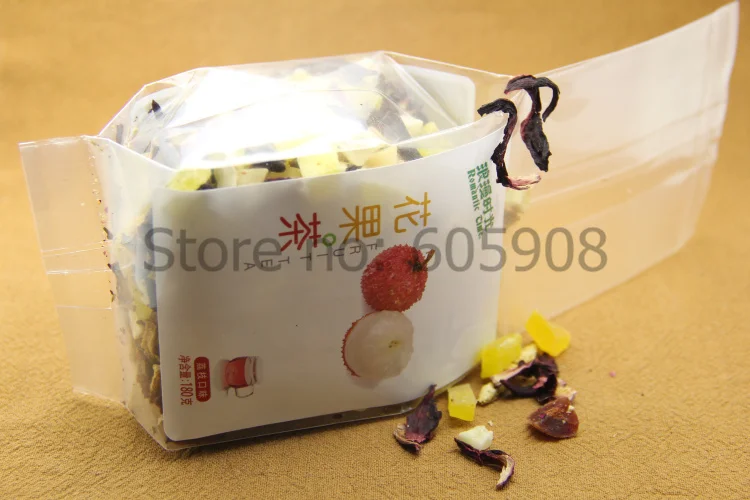

180g Litchi Flavor*Assorted Dried Fruit Tea With Picture Pack Food Tea
