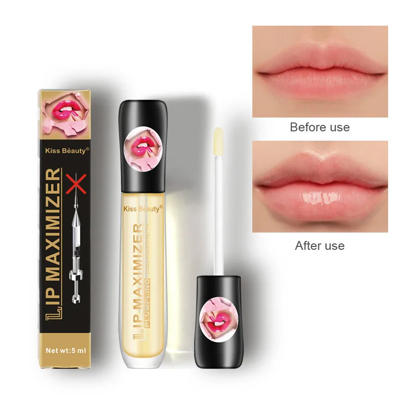 

Sexy and Natural Transparent Lips Gloss Tint Makeup Women Full Moisturizing Lips Plumper Lips Gloss Enhancement Cosmetics TSLM1