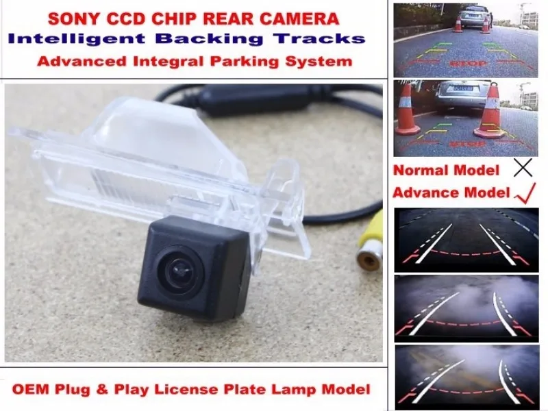 For FIAT Ottimo 2014 2015 Intelligent Car Parking Camera  with Tracks Module Rear Camera CCD Night Vision (3)