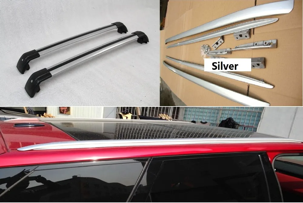 4pcs roof rail roof rack bar for Land Rover Range Rover Sport 2014 2015