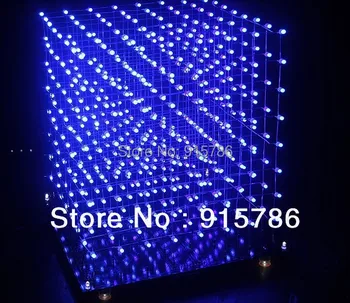 

3d8s light cube / 8*8*8 Light Cube / CUBE8 8x8x8 3D LED / kits / junior