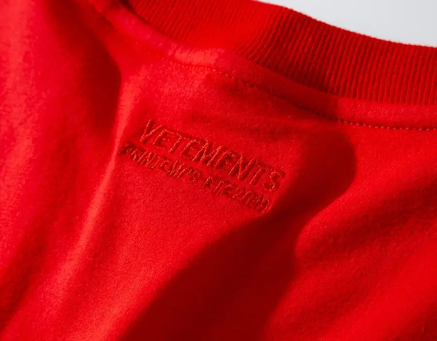 19ss vetements, футболка с мультяшным принтом, для мужчин и женщин, с вышивкой, высокое качество, футболки, уличная одежда, хип-хоп, kanye west, Забавные футболки