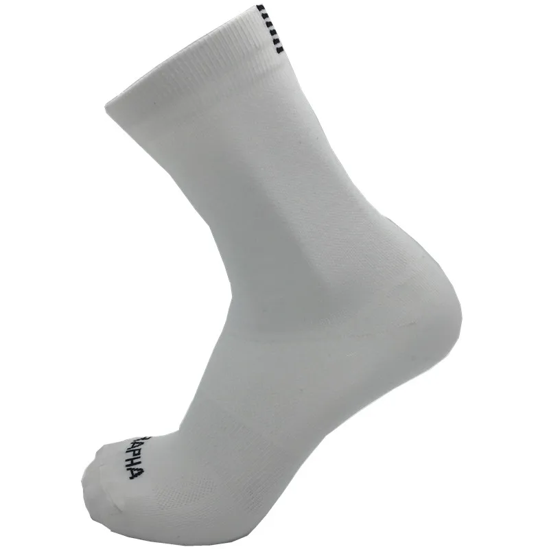 Высококачественные высококачественные велосипедные носки для улицы мужские и женские спортивные носки для велоспорта - Цвет: Белый