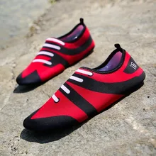 Мужская и Женская легкая водонепроницаемая обувь; однотонная летняя пляжная обувь; нескользящие мужские и женские носки для плавания в морском стиле