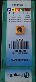 

Taegutec CCMT09T308FG TT5100 CNC tungsten carbide inserts turning tools CCMT 09T308 FG TT5100