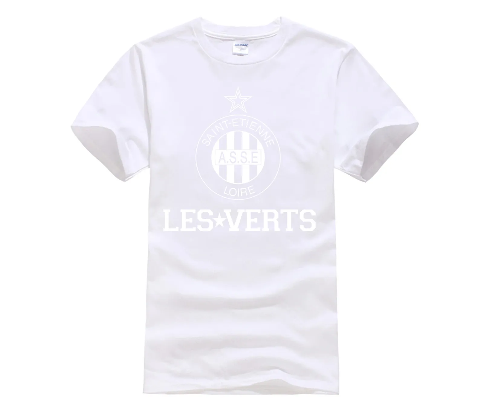 Футболка Francia Ligue COME ST Etienne fan club di St Etienne Camiseta verde Les Verts Loic Perrin Bryan Dabo(159 - Цвет: white