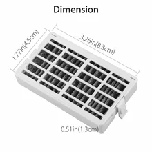 Новые 3 шт. свежий поток сравнимый холодильник воздушный фильтр для джакузи W10311524