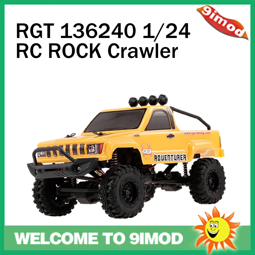 

RGT 136240 2.4Ghz 1/24 15KM/H Remote Control Crawler Electric Simulation 4WD RC Off-road Vehicle Truck Toy for Child Gift