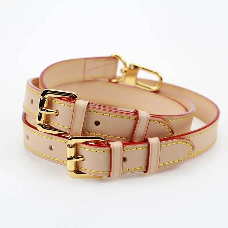 Genuine Leather Bag Accessories Brand Belt Three section Detachable