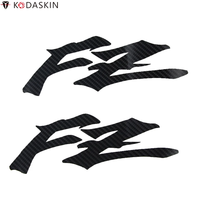 

KODASKIN Logos Motorcycle Stickers Decals Carbon Universal Emblems for YAMAHA FZ IN 6N 8N 400 250 6R