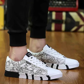 

New Net Red Models Explosion New Plus Velvet Cotton Shoes Men's Casual Shoes Men's Shoes Trend National Wind Thick Warm Student