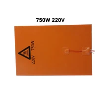 Аксессуары Силиконовый подогреватель заменитель инструментов запчасти оранжевый 20x30 см коврик Силикагель для 3d принтера прочный