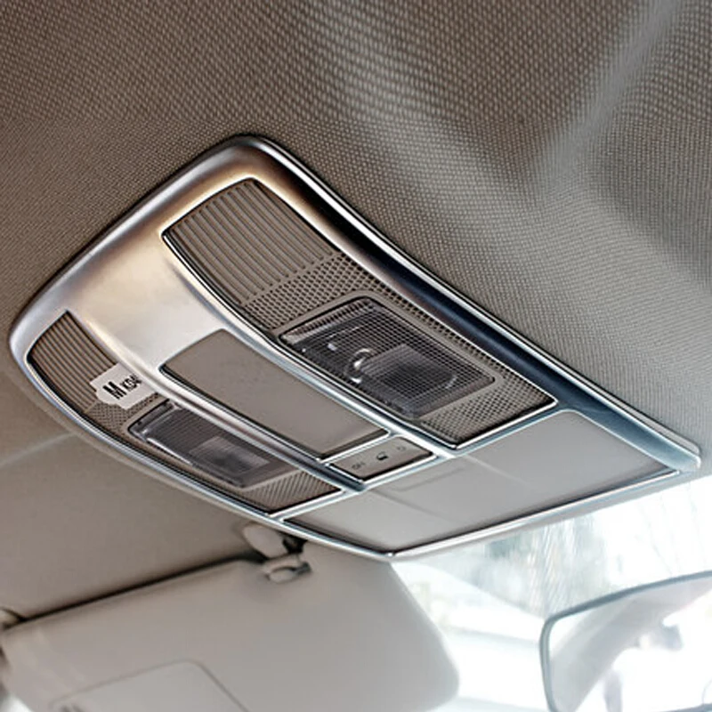 

For Yaris Sedan 2019 ABS Matte/red/carbon fiber Car front reading Lampshade panel Cover Trim inside car styling accessories 1Pcs