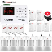 Smarsecur A30 App Беспроводная GSM сигнализация система безопасности сигнализация охранная сигнализация