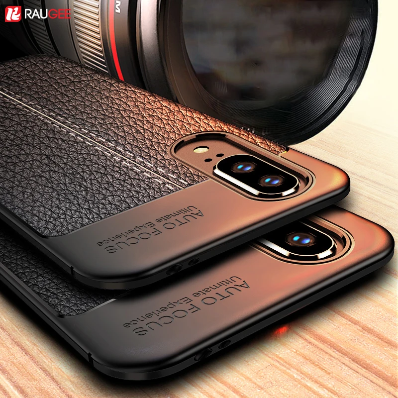 

Soft Case For Huawei 30 Pro Case Shockproof Leather Grained TPU Protective Back Case for Huawei P30 P 30 Pro Lite P9 lite
