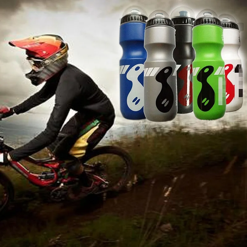 750 ML Cycling Bike Water Bottle Bicycle Portable Kettle Water Bottle Plastic Outdoor Sports Mountain Bike Drinkware