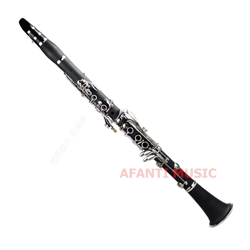 Afanti Music Falling Tune B / Bakelite / Nickel Silver Button Clarinet (CLA-121) Afanti Music Falling Tune B / Bakelite / Nickel Silver Button Clarinet (CLA-121)
