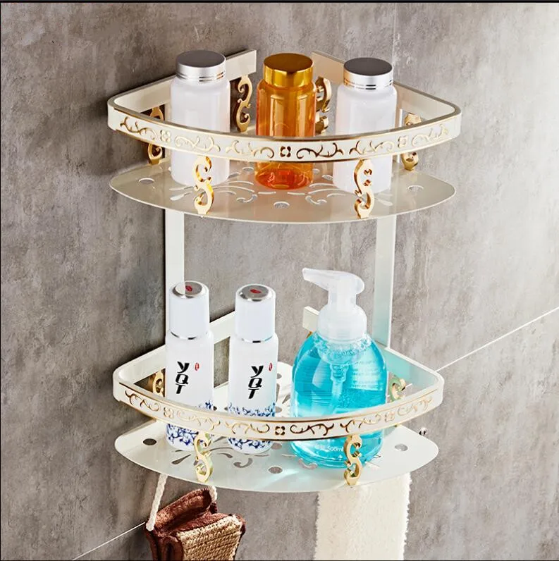 Bathroom Corner Shelf Gold Everything Bathroom