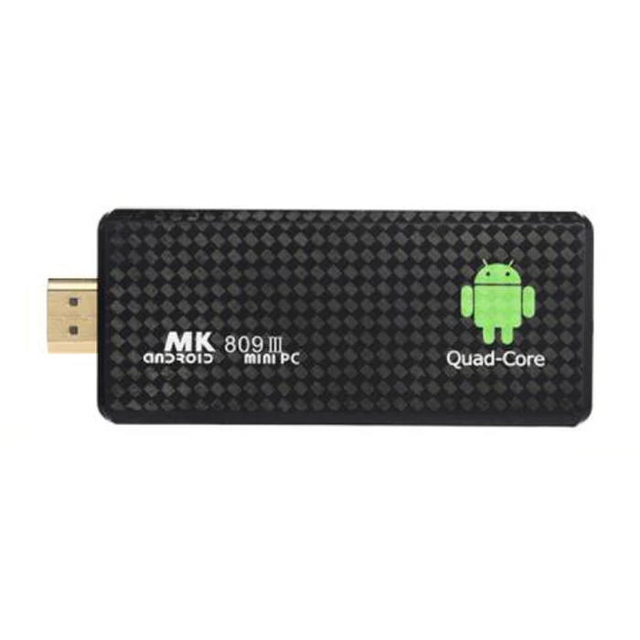 MK809III Rockchip Rk3229 Quad Core Android 5.1 TV Dongle 2GB/16GB Bluetooth Wifi HDMI Android TV Stick Mini PC
