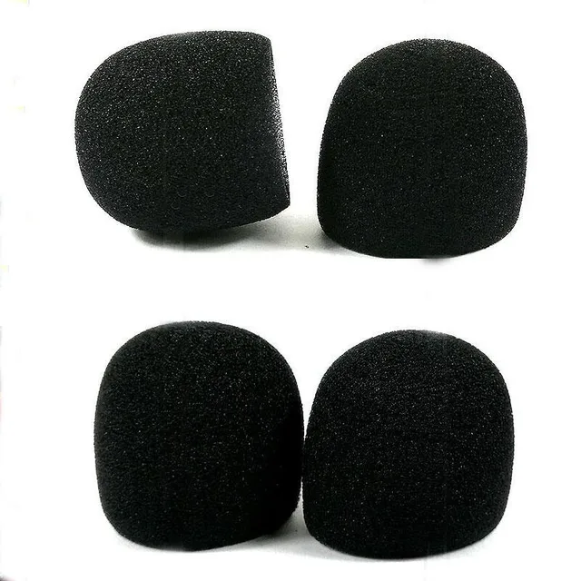 4 Pcs Metal Microphone Mesh Heads, Microphone Metal Head With Sponge, Compatible