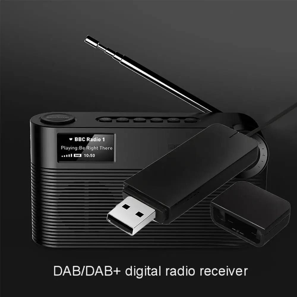 JINSERTA Мини Автомобильный цифровой радиоприемник антенна DAB/DAB + цифровое радио для