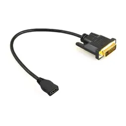 DVI-D поворот HDMI переключатель с пультом дистанционного управления жарки операционной памяти высокий процент DVI 24 + 1 к HDMI типа «Мама»;