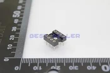 

50pcs 8 Pin DIP SIP Round IC Sockets Adaptor Solder Type YB