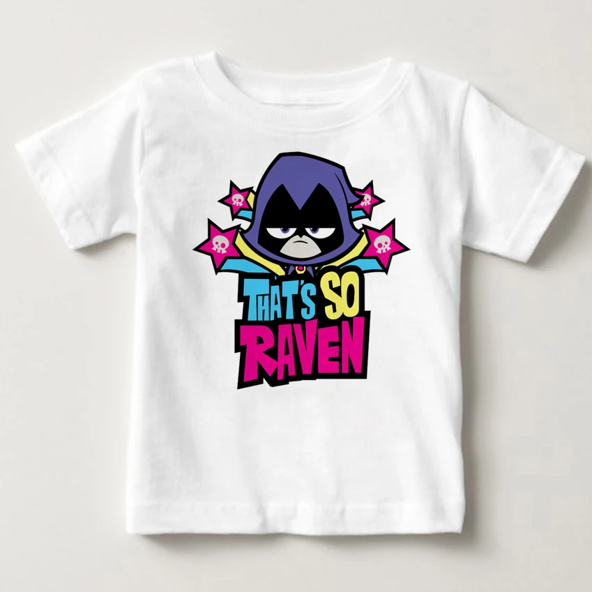 

Kids Teen Titans Go T Shirt Crow Cartoon Summer Tops Unisex Children Tees Boys Girls Tshirts Novelty Anime Toddler T-shirts