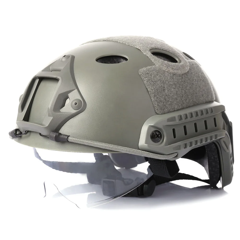 Outlife Lightweight Military Tactical Helmet Crashworthy Head Protector