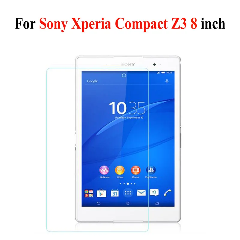 9H закаленное стекло для sony Xperia Z2 SGP541 Z4 SGP771 10,1 Z3 Compact Tablet 8,0 Tablet PC Защитная пленка для экрана - Цвет: SONY Z3