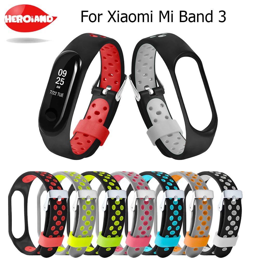 Sport for Mi Band 3 Strap wrist strap for Xiaomi mi band 3